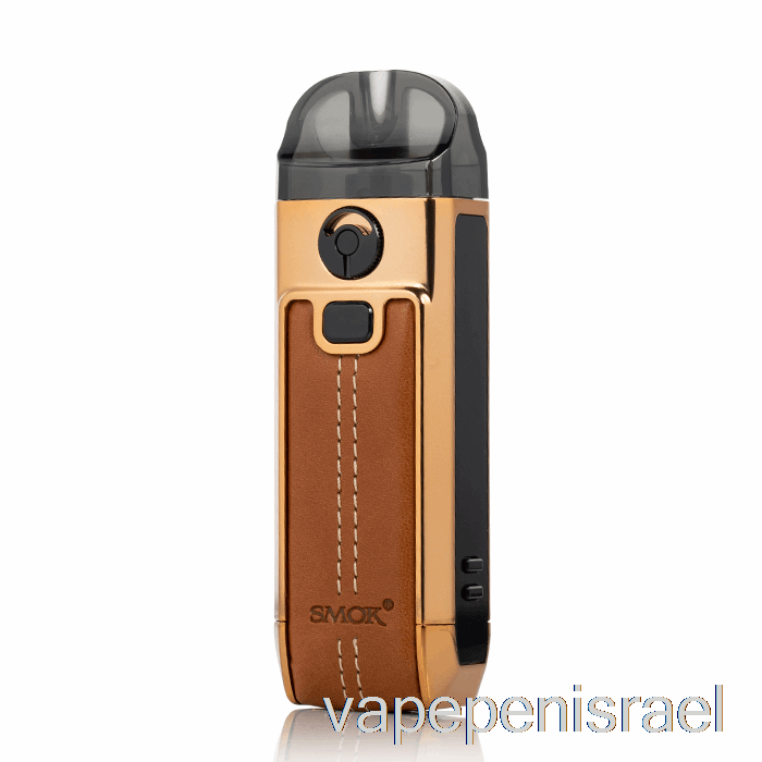 חד פעמי Vape Israel Smok Nord 4 ערכת פוד 80w עור חום